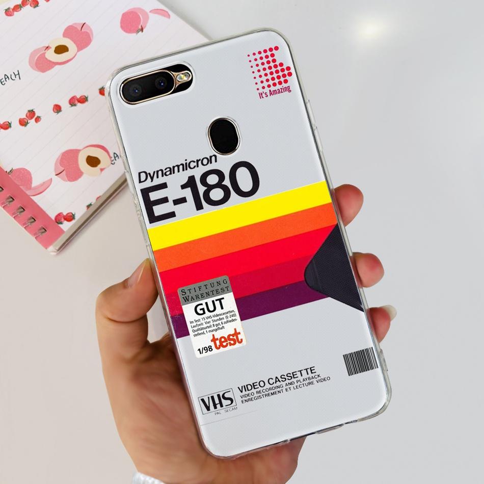 For OPPO A5S Case Cute Pattern Soft Silicone TPU Cover Cases For Oppo A5Ss AX5s A 5S CPH1909 CPH1920 CPH1912 Phone Shell Bumper