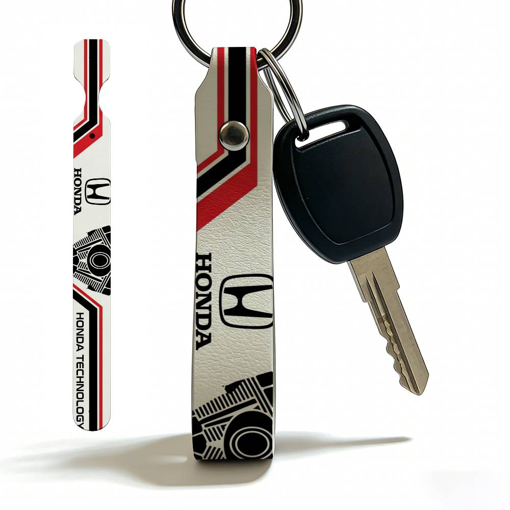 ДЛЯ HONDA RACING RIDE Брелок из ПУ-кожи Минималистичный Держатель для ключей Прочный Органайзер для ключей Аксессуары для сумки с ключами от машины Подарок LK6