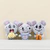 Plush Mouse Cheese Keychain Soft Stuffed Animal Toy Bag Charm Gift Kids For