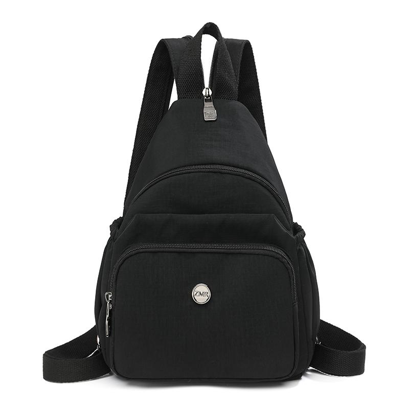 Multi-back Chest Bag Women's Multi-functional Backpack Lightweight Shoulder Bag