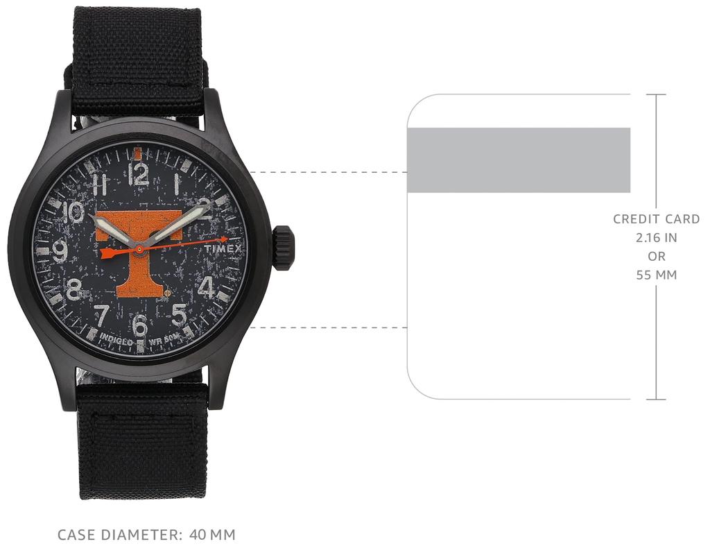 [Timex] Часы Collegiate Scout 40 мм College Scout. TWZUTENMWYZ Черный