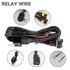 Motorcycles LED Fog Light Wiring Harness Relay Wiring with Resistor for BMW R1200 GS /ADV F800GS Motorcycle Fog Passing Light