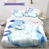 Chillet Bedding Quilt Set Quilt Cover Pillowcase Home Decoration Birthday Gift (1 * duvet cover + 2 * pillowcase, without core)