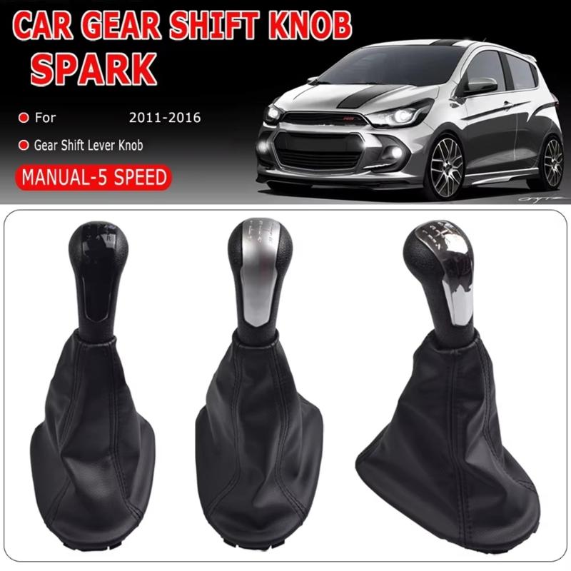 Ручка Рычага Переключения Передач для Spark Matiz M300, Ручная, Черная Текстурированная, с Верхней Крышкой 5-ступенчатой для Ручной Коробки Передач