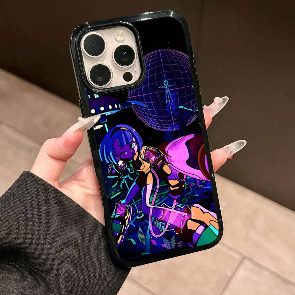 Zutomayo Аниме Певец Для IPhone 17 16 15 14 13 12 11 Pro Max Plus Ударопрочная задняя крышка телефона из ПК+ТПУ