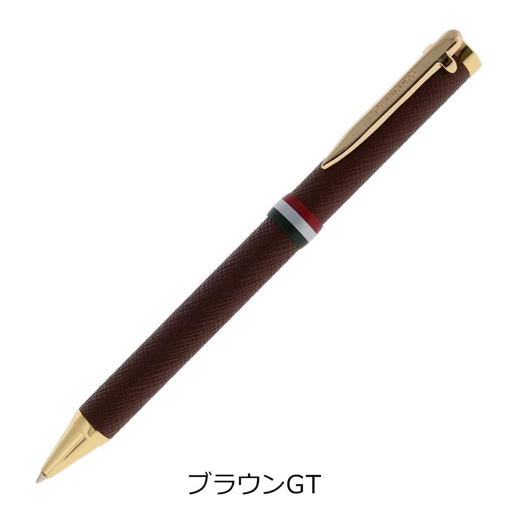 Шариковая пишущая ручка La Scriviglia Brown GT [Orobianco], пишущий инструмент, канцелярские товары, Rotolo,