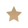 Decoration - ARTEMIO - Star To Decorate - Wood - 25 Cm - Customizable