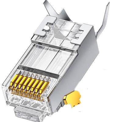 SAMZHE Экранированный RJ45 коннектор Cat6 (Упаковка 100 шт.)