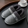 Elderly Waterproof Cotton Slippers Women's Autumn and Winter Bags and New Indoor Home Non-slip and Warm Outer Wear Cotton Mop Men
