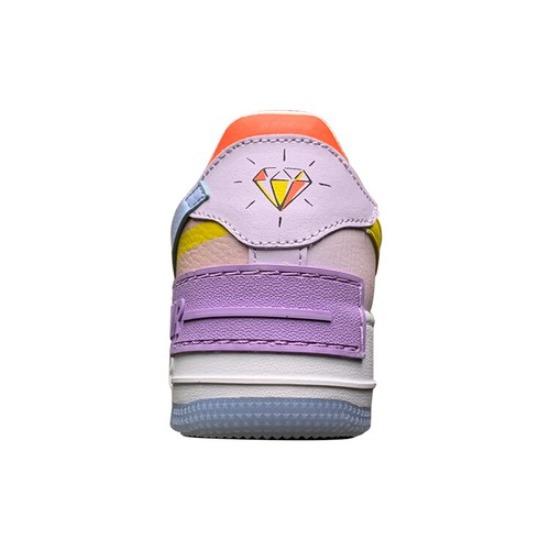 Nike Air Force 1 Shadow Белый/Водородно-синий - CW2630-141
