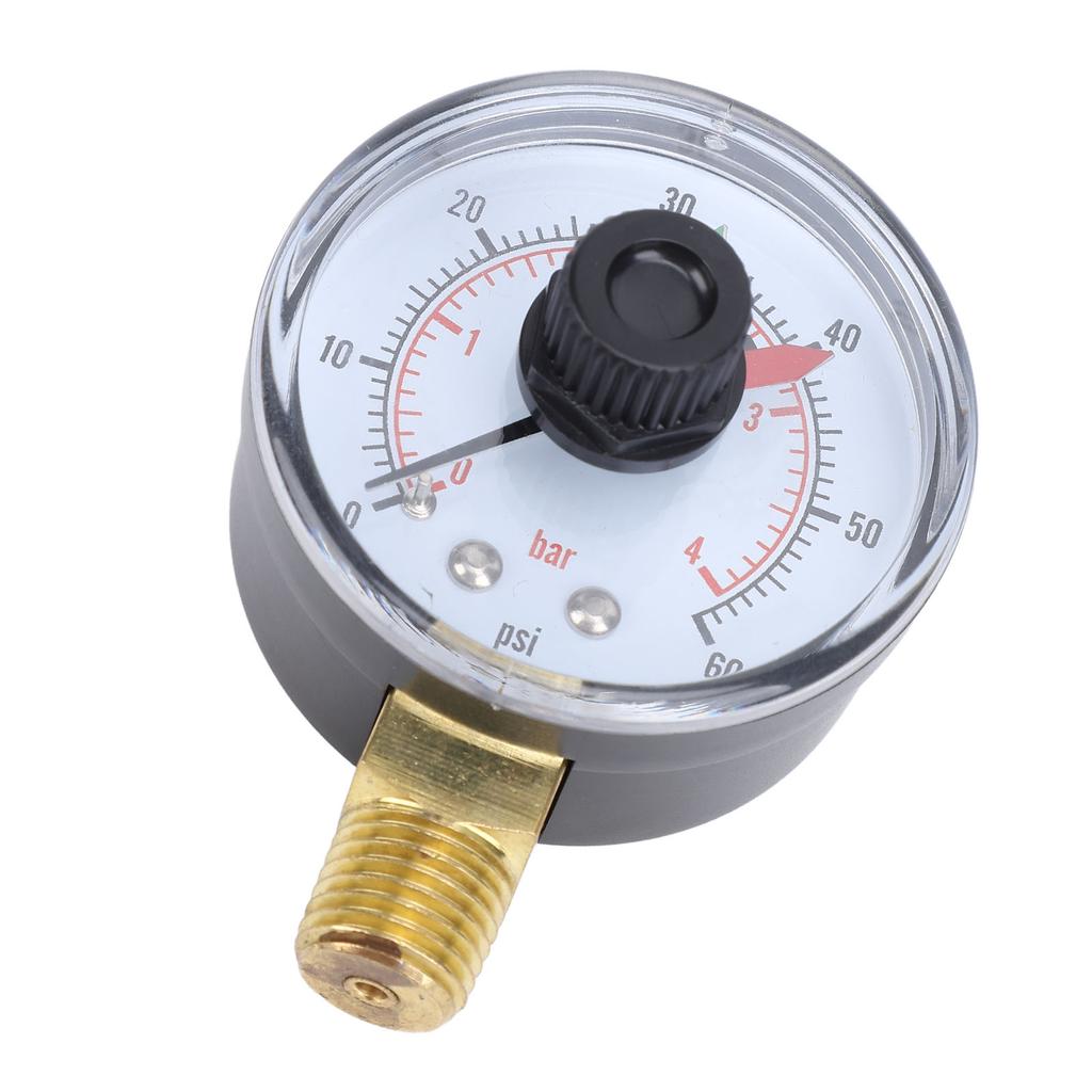 Манометр в коробке, сменный, DN8, наружная резьба, манометр для воды с циферблатом для Hayward