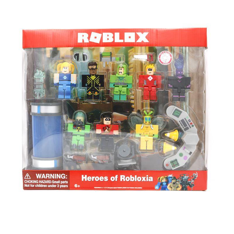 Премиальное качество Новая фигурка Roblox Игровые игрушки Игровой набор с 8 мини-фигурками и аксессуарами