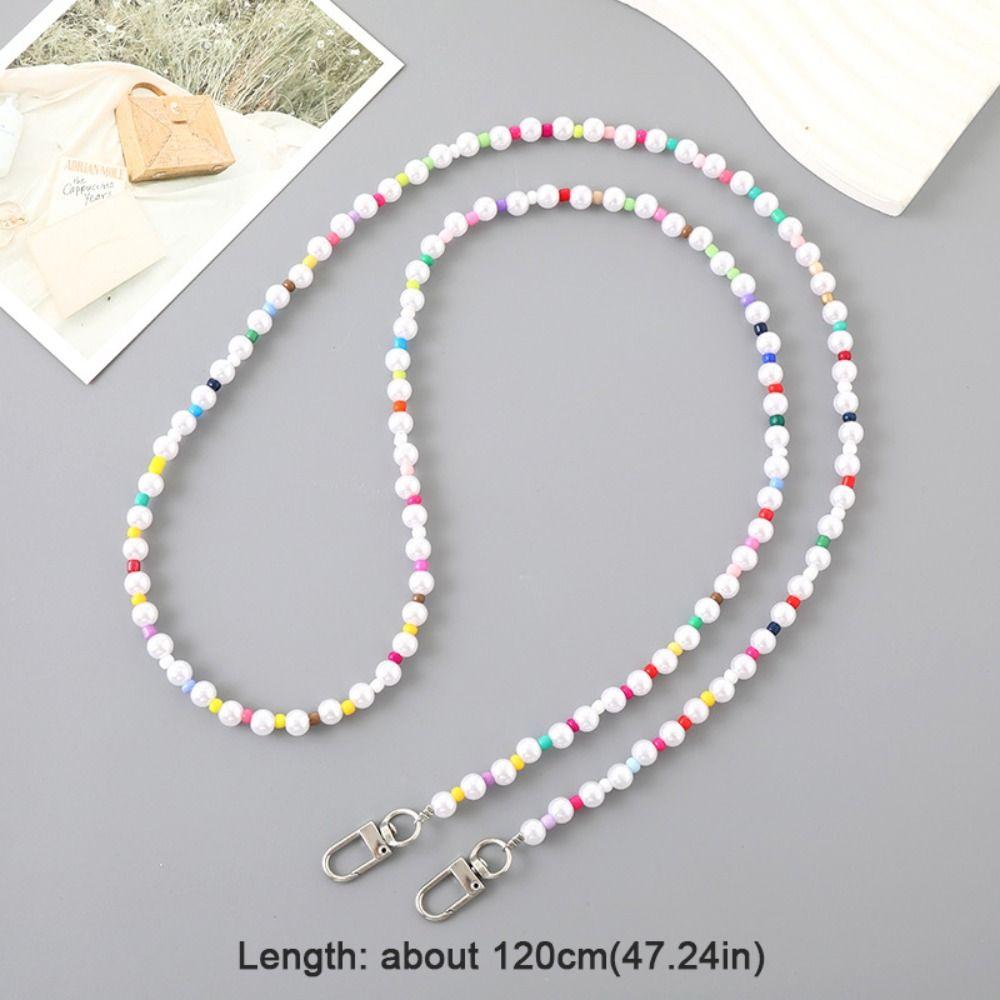 Анти-падение подвеска из бисера акриловый телефон анти-потеря веревка роскошный чехол для телефона брелок аксессуары для телефона