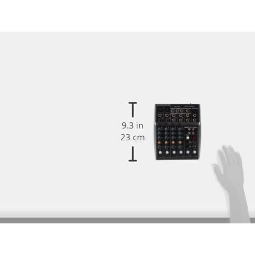 Behringer XENYX 802S Analog Mixer, 8 Inputs, 2 Buses, with USB Streaming Audio Interface