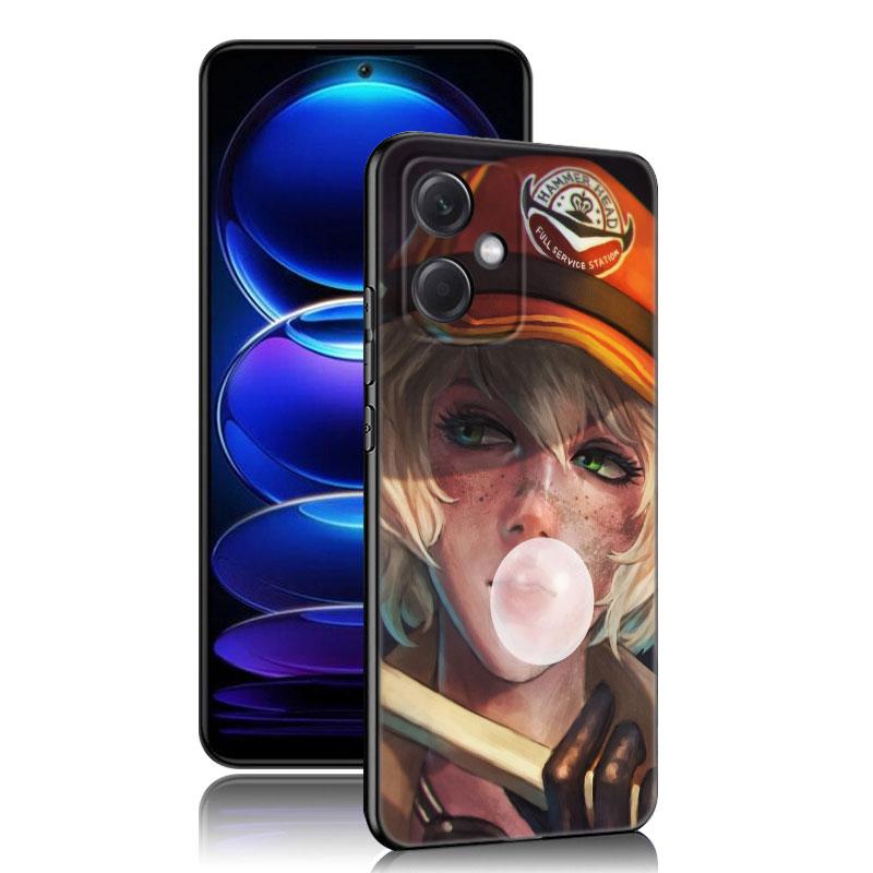 Game Final Fantasy Black Silicone Phone Case For Xiaomi Redmi Note 10 11 11S 12 13 4G 8 9 11T Pro 5G Plus 8T 9S 10S 12S
