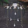 Hair Comb Women Hair Accessories Pearl Tassel Hair Stick Chinese Hairpin Set Hairstyle Design Tool