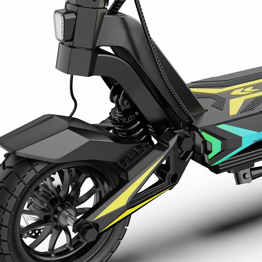 Electric Scooter OOTD 1400W Motor Fully Suspended Adult Electric Scooter 48V 20AH Dual Disc Brake Max Range 70Km SR1