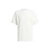 Basketball Select Tee Solid Logo Loose Fit Crew Neck Short Sleeve T-Shirt Men Tops White IQ1037