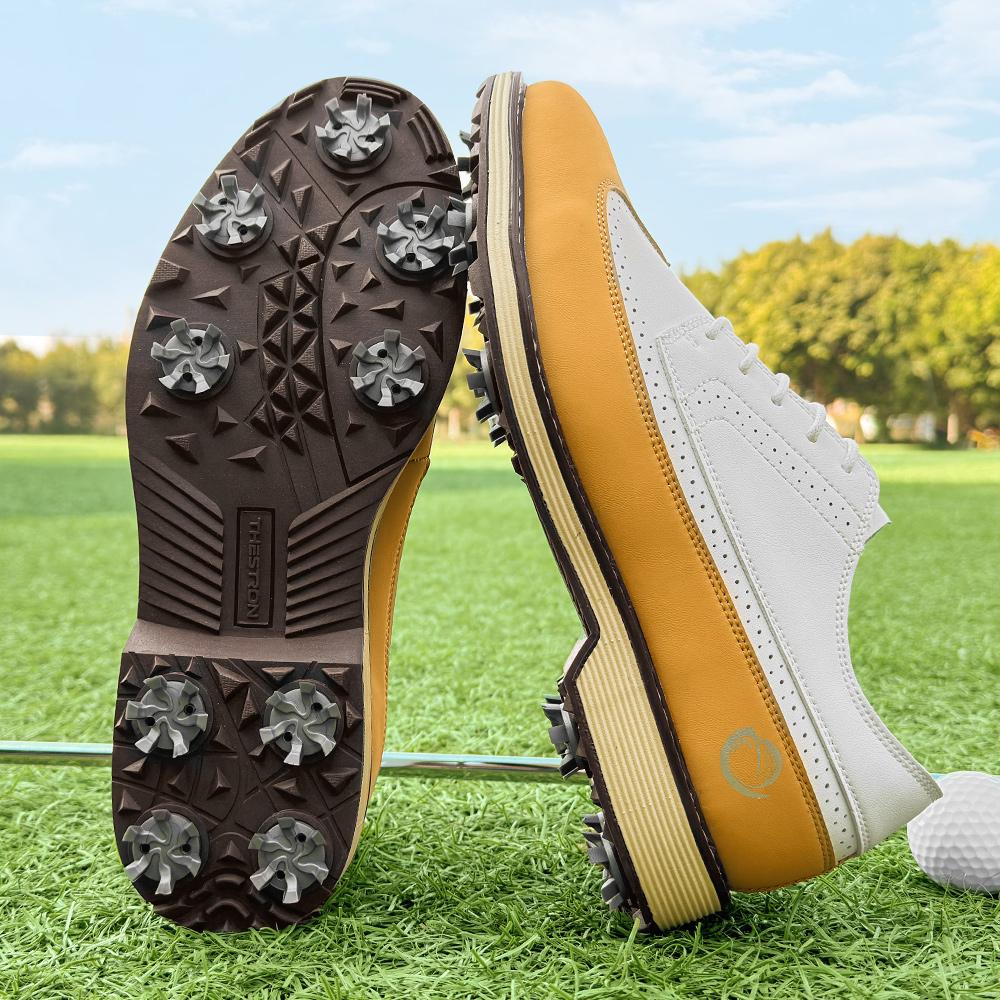 Новые мужские гольф-кроссовки Профессиональные кроссовки для гольфистов Амортизация Размер 39-48 Прогулочные противоскользящие кроссовки