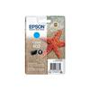 Epson 603 Cyan Ink Cartridge - Starfish (C13T03U24010)