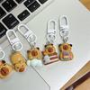 Kawaii Креативный брелок-подвеска Capybara Милый мультяшный автомобильный брелок-подвеска Украшение для рюкзака Аксессуары Подарки