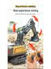 Free Shipping Alloy Remote Control Excavator Dump Truck Toy for Kids