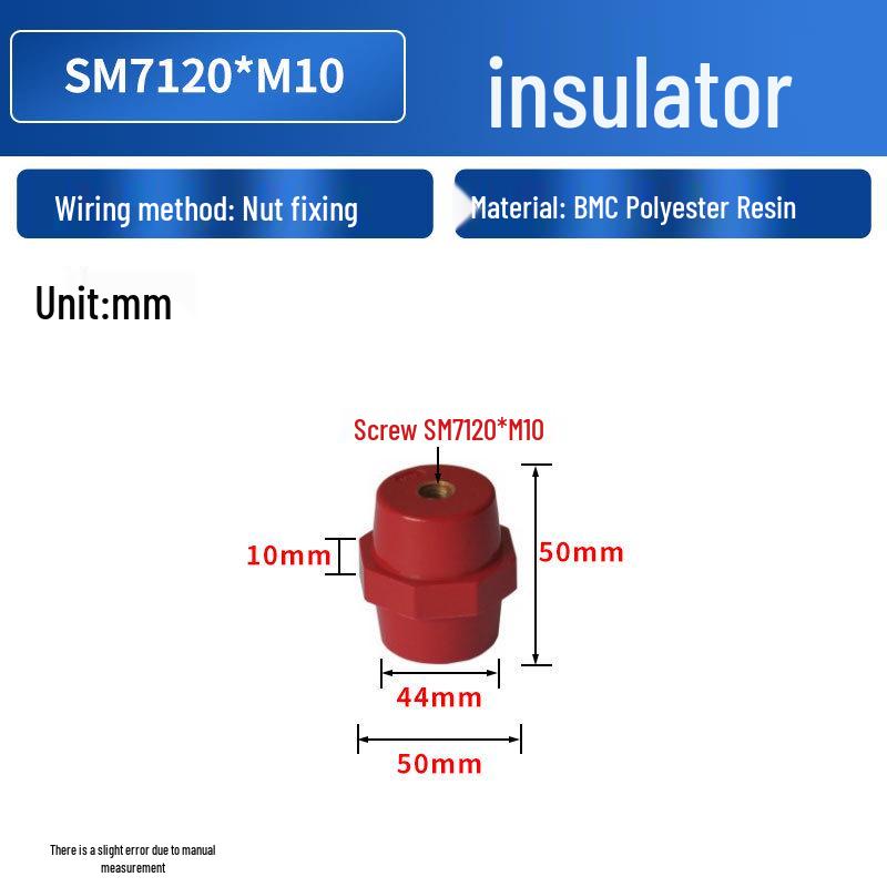 Изолятор SM MNS 30*30 Ненасыщенный Полиэстер BMC SMC