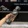 700 мл Спортивная Бутылка для Воды с Шкалой Ударопрочная Чашка для Напитков для Спорта на Открытом Воздухе Пластиковая Бутылка для Напитков Большая Вместимость Герметичная