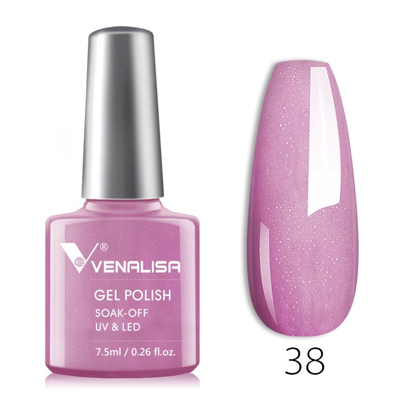 Venalisa 7,5 мл цветной гель-лак для ногтей, замачиваемый УФ-светодиодный лак, долговечный лак для дизайна ногтей с бумажной коробкой