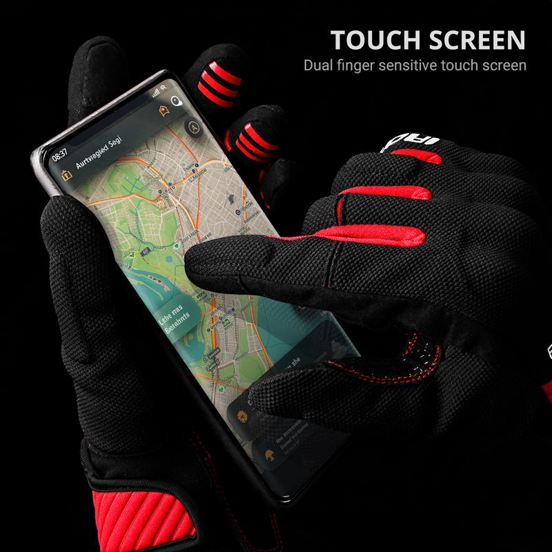 Summer Motorcycle Gloves Anti Slip And Breathable Off-road Motorcycle Gloves Outdoor Riding Touch Screen Gloves Riding Equipment