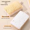 Newcomer Exclusive: Non-Stick Wood Pulp Cotton Loofah Scouring Pad - Double-Sided Kitchen Dishcloth
