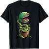 Scary Venus Fly Trap T-Shirt - Botanical Gardening Plant Tee T-Shirt