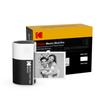 Цифровая камера мгновенной печати Kodak Memo Shot ERA Toy с принтером для этикеток (Белый, Корпус камеры + 10 рулонов)