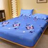 1 Piece Of Exquisite Butterfly Dance Pattern Frosted Bedsheet, Bedroom Printed Bedspread, Bedding (Excluding Pillowcases)