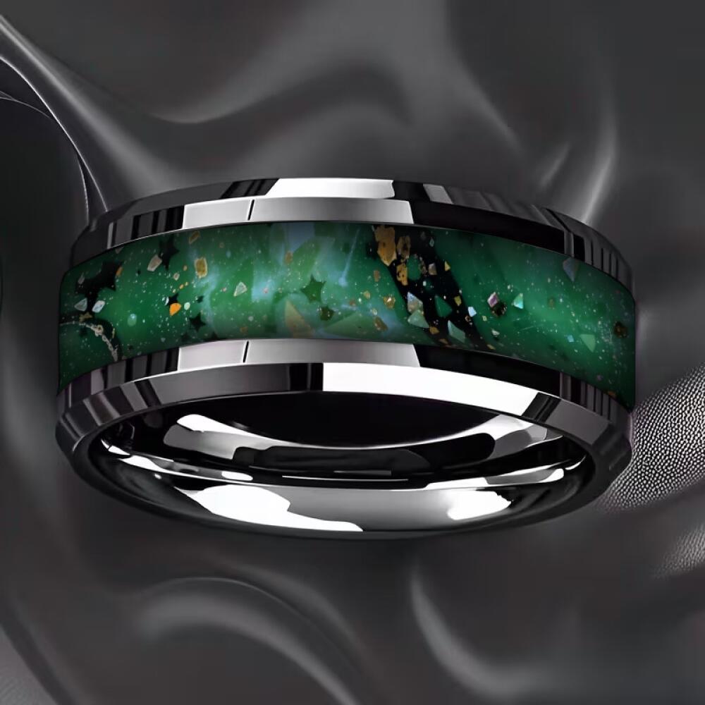 Vintage Tarot Sun Moon Star Occult Mystical Pattern Stainless Steel Rings for Men Women High Polished Wedding Band Jewelry Gift