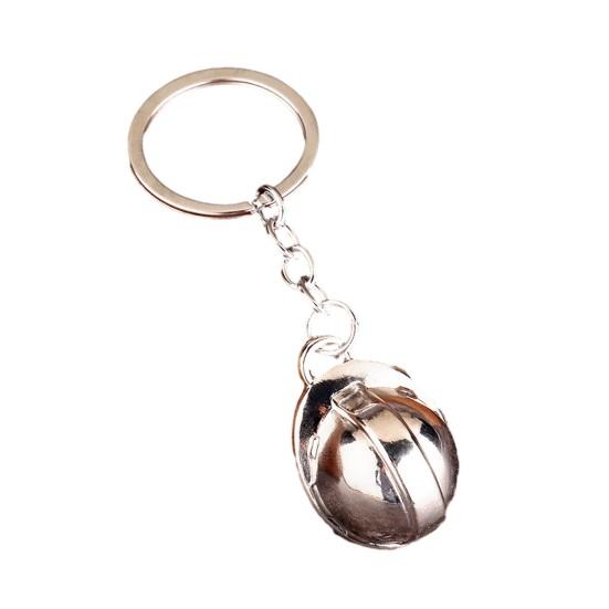 Брелок в виде каски Портативный Мини-дизайн шлема Яркий цвет Брелок Компактный размер Идентификатор ключей Аксессуар для рюкзака