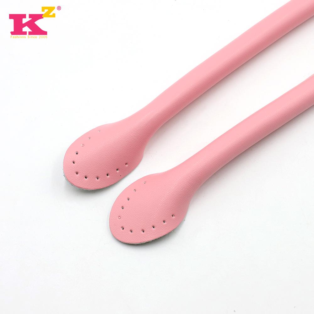 Черная натуральная кожаная ручка для сумки - 50 см, швейные нитки ручной работы из коровьей кожи, аксессуары для сумок своими руками