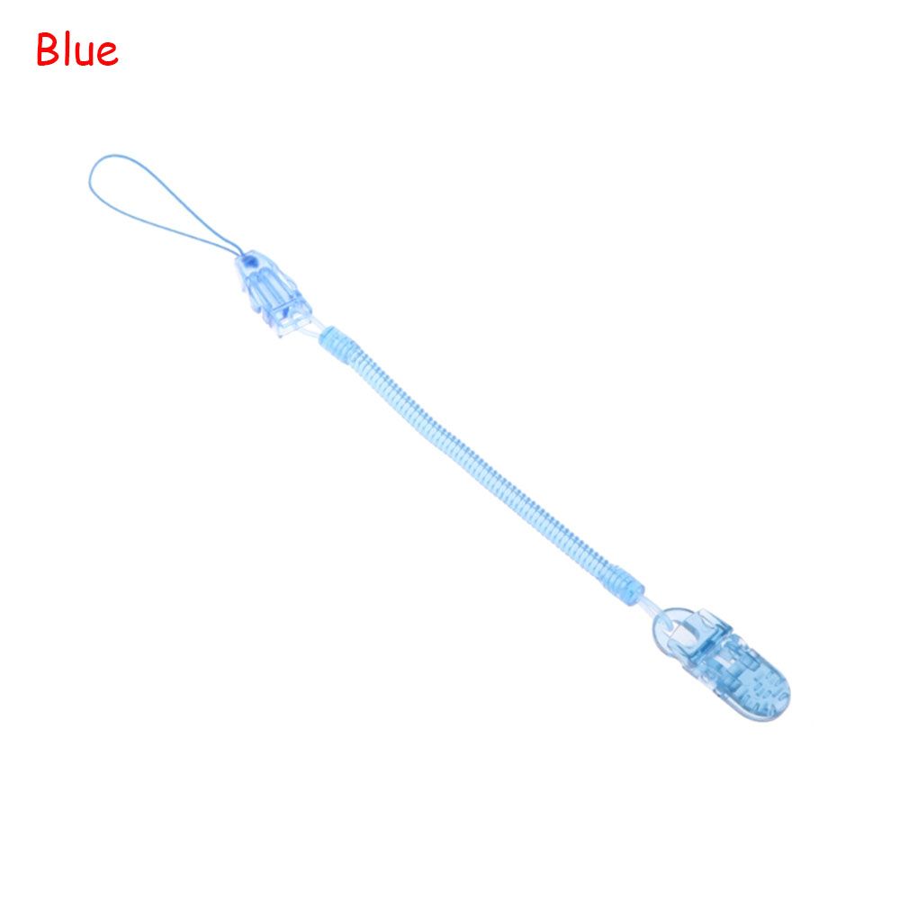 1PC DIY Infant Chew Toy Nipple Strap Dummy Clips Pacifier Chain Baby Teething