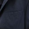 Зеленая этикетка расслабляющий классический пиджак UNITED ARROWS приталенный 42 Темно-синий Мужской Б/У