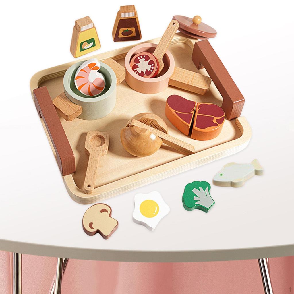 Ролевые игры Игровой набор Детские игрушки Набор жизненных навыков Моделирование Ролевой Послеобеденный чай Монтессори для