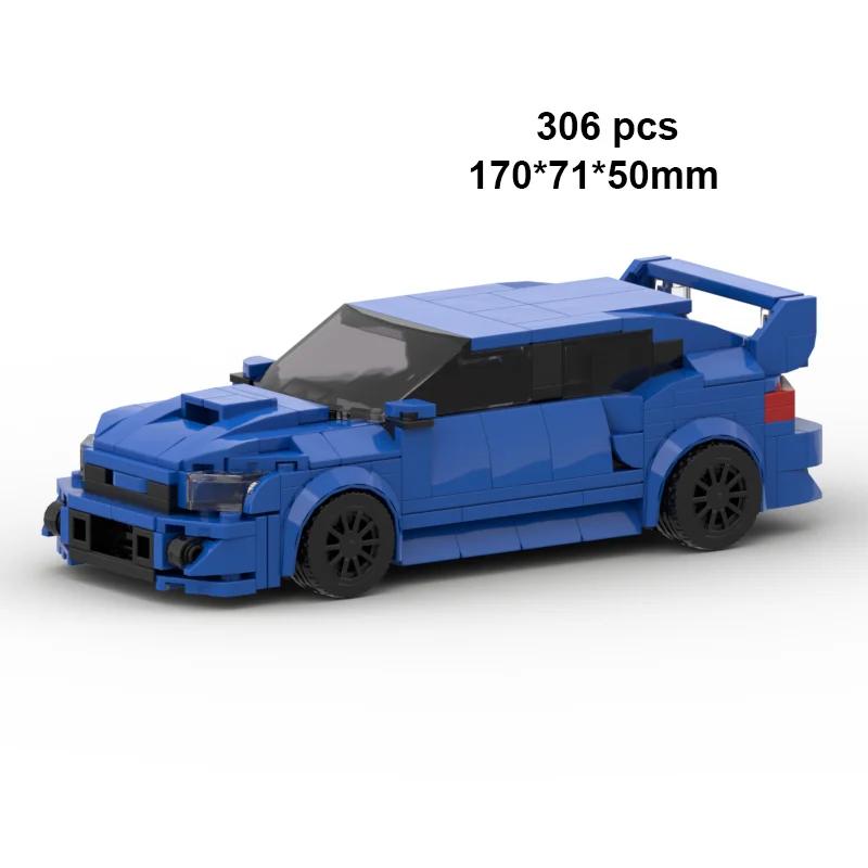 Технический Городской Скоростной Спортивный MOC Креативный Гоночный Автомобиль Строительные Блоки Гараж Carro Rennau Voiture Транспортные Средства Игрушки