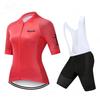 Kids Cycling Jersey Set Short Sleeve Mountain Road Bike Apparel Breathable Sportswear Boys Girls