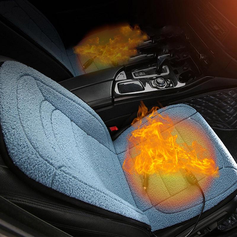 12В Подогреваемая Подушка на Сиденье Автомобиля Подогреватель Автомобильного Сиденья Зимний Обогреватель Подогрев Сиденья Автомобильные Аксессуары Набор Нагревательных Подушек Универсальный