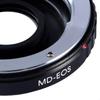 CONCEPT Mount Manufacturer Converts Minolta MD MC SR Mount Lenses to Canon EF Mount Includes Infinity Corrected Lens K&F MD-EOS Adapter, Direct,