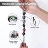 Очаровательный подвесной кулон для автомобиля, загадочные украшения из натурального камня, хрустальное подвесное украшение, интерьер
