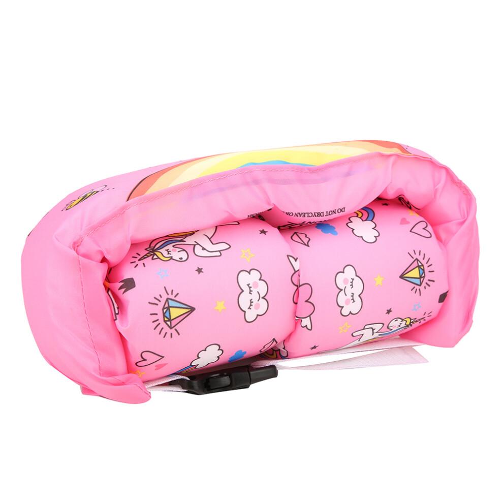 Kids Swim Arm Ring Life Vest with Digital Print Safety Floats & Sleeves