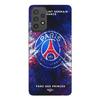 Phone Case - MANIACASE - Samsung Galaxy A72 - Silicone - Black - Paris Saint Germain