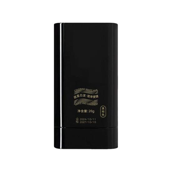 20 г 2-в-1 расческа для окрашивания волос, водостойкая, устойчивая к поту, одноразовая кисть для подкрашивания волос, временная коричневая черная краска для волос