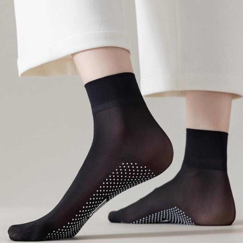 Women's Ultra-thin Socks Female Transparent Breathable Socks Silk Sheer Elastic Sock