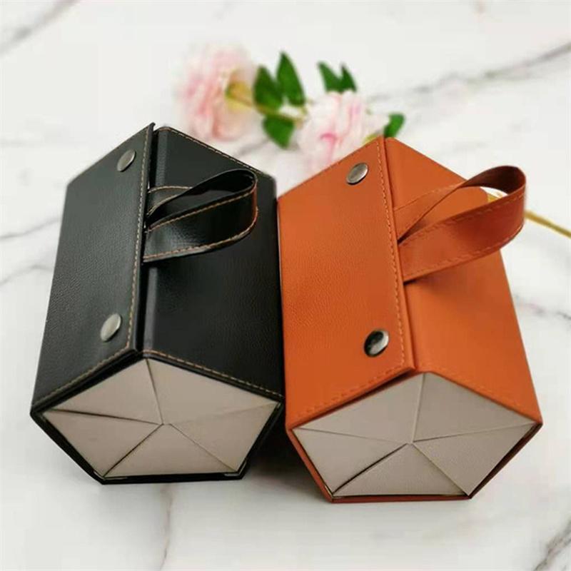 Портативный складной органайзер для очков с 3/5 отделениями для путешествий, солнцезащитные очки из искусственной кожи